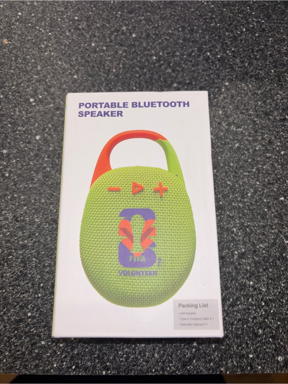 FIFA World Cup 2026 Volunteer Portable Bluetooth Speaker